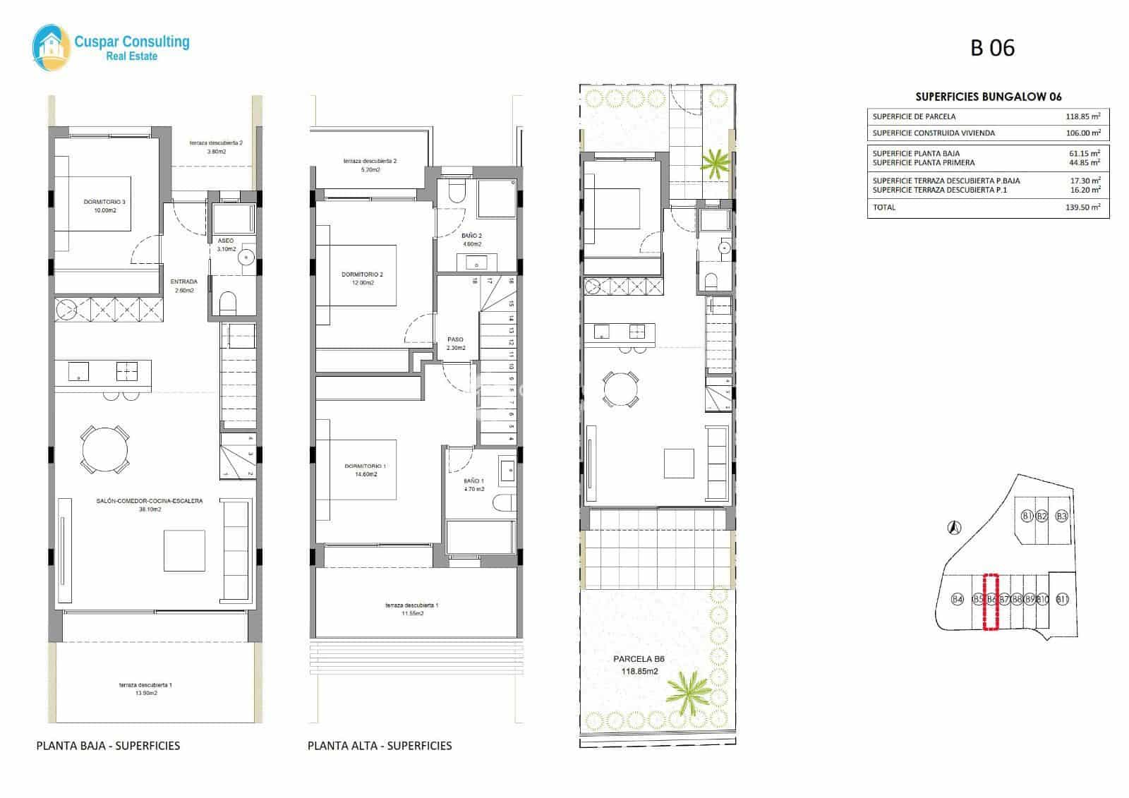3 sypialnia Dom na sprzedaż w Finestrat z basenem garażem - 495 000 € (Ref: 8633965)