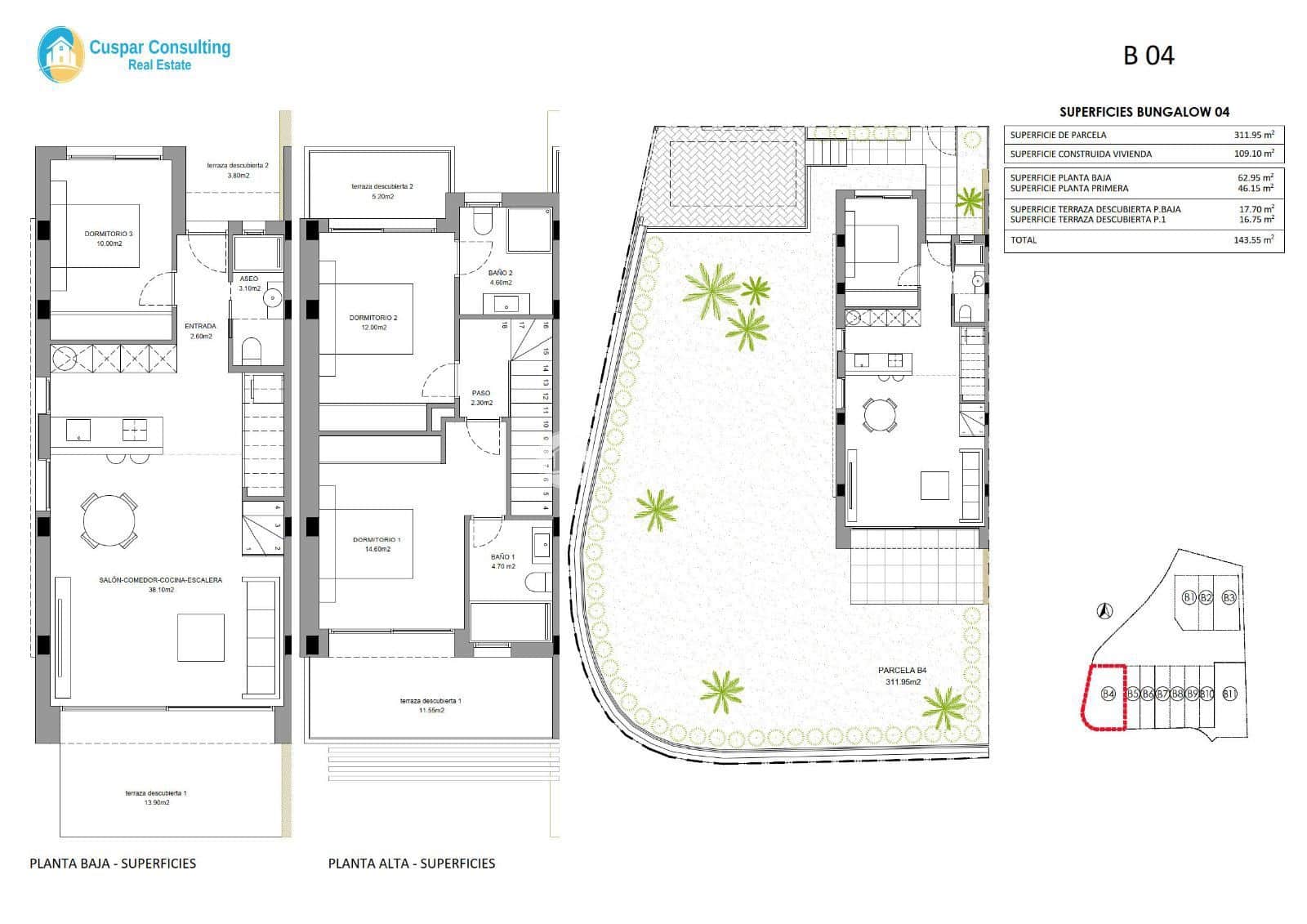 3 sypialnia Dom na sprzedaż w Finestrat z basenem garażem - 495 000 € (Ref: 8633965)