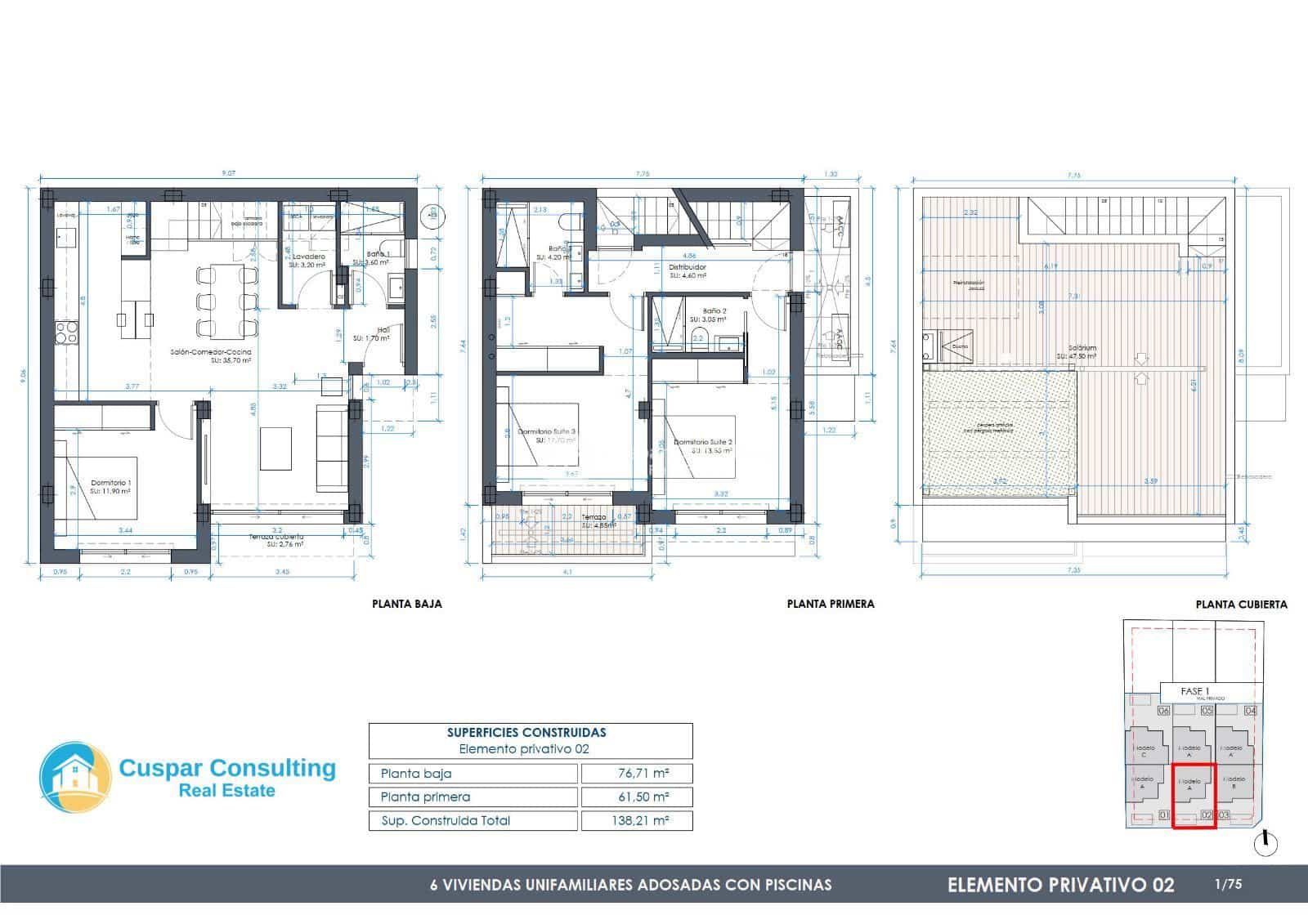 3 bedroom Villa for sale in Benijofar with pool garage - € 449,000 (Ref: 8644107)