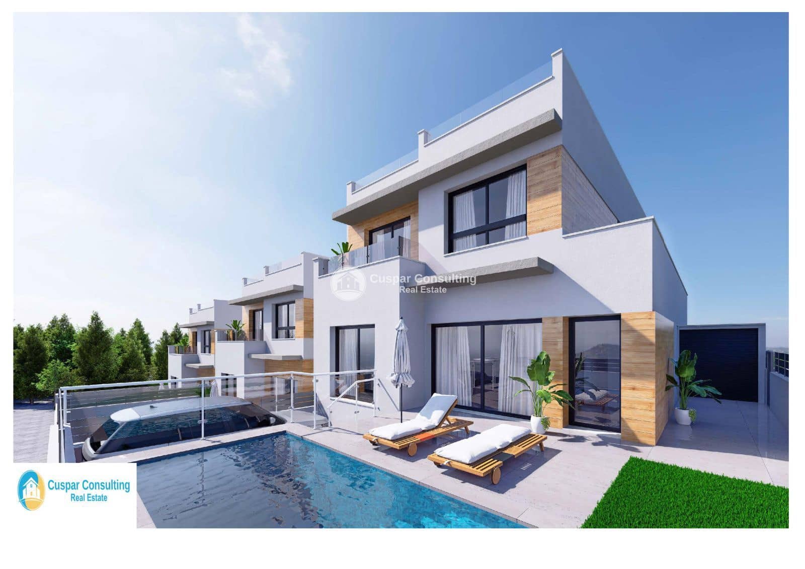 3 bedroom Villa for sale in Benijofar with pool garage - € 449,000 (Ref: 8644107)