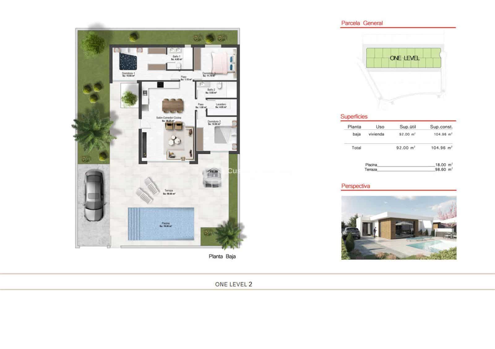 3 camera da letto Villa in vendita in Banos y Mendigo con piscina garage - 375.900 € (Rif: 8681738)