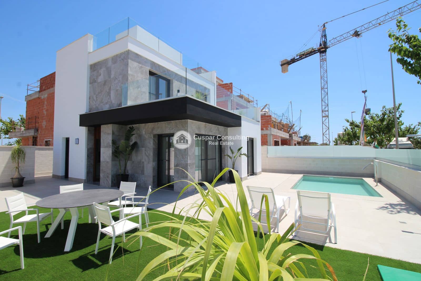 3 bedroom Villa for sale in Pilar de la Horadada with pool garage - € 550,000 (Ref: 8687092)