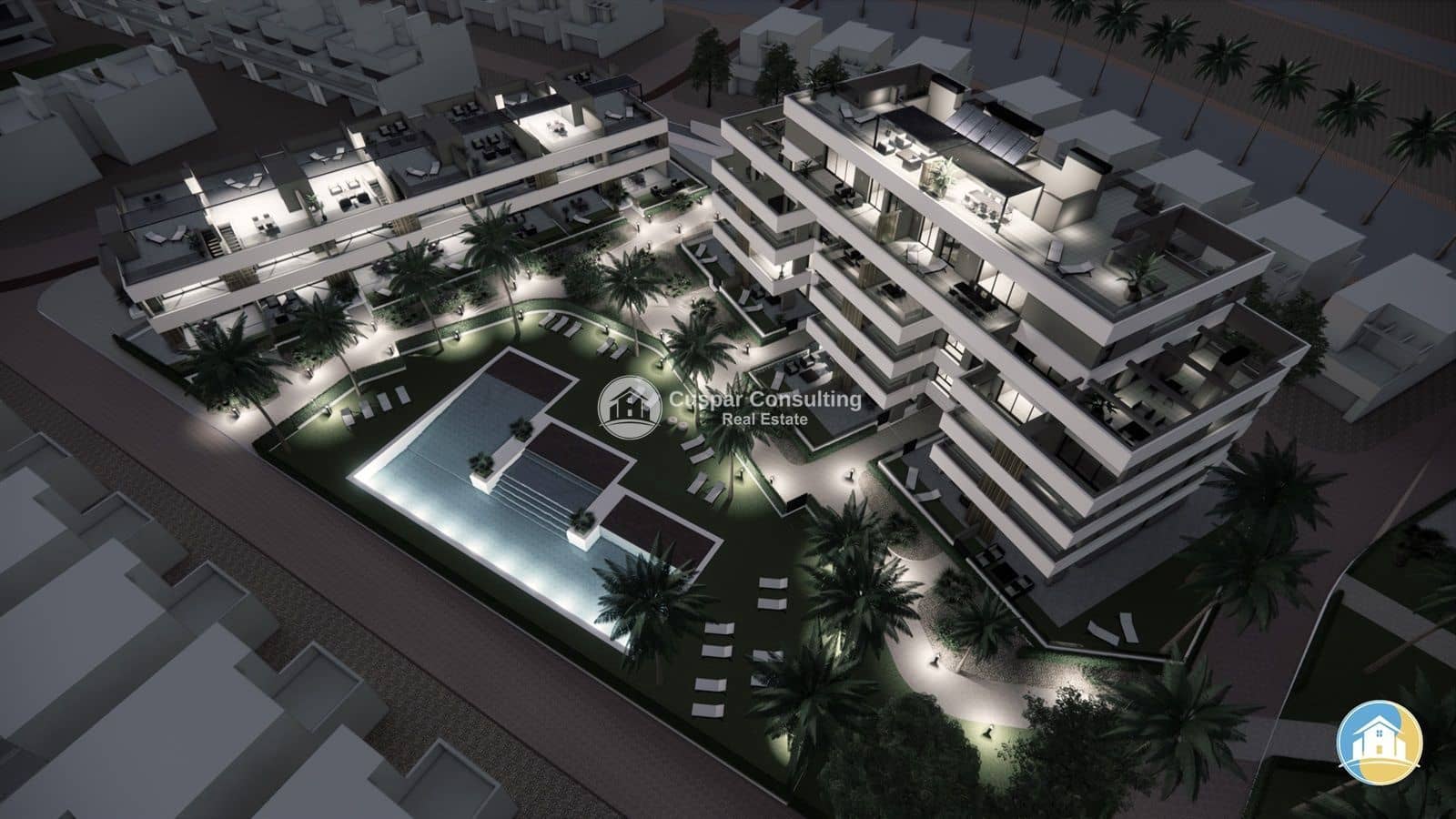 3 chambre Appartement à vendre à Los Alcazares avec piscine garage - 320 000 € (Ref: 8688450)