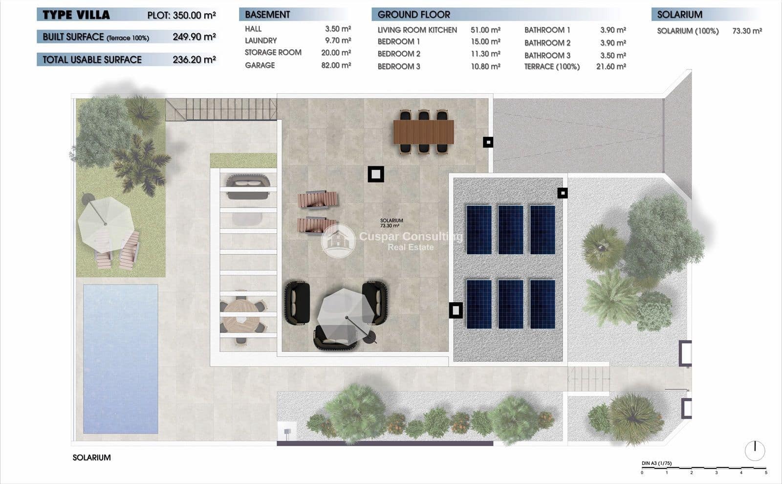 4 chambre Villa/Maison à vendre à Los Alcazares avec piscine garage - 685 000 € (Ref: 8696917)