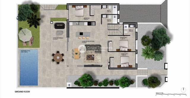 4 soverom Villa til salgs i Centro, Los Alcázares med svømmebasseng garasje - € 685 000 (Ref: 8696917)