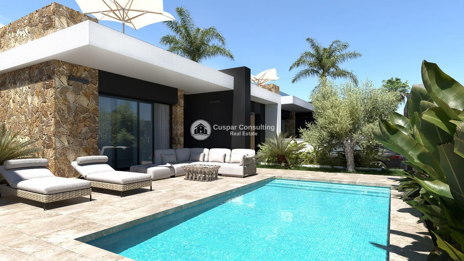 3 soverom Villa til salgs i Ciudad Quesada med svømmebasseng garasje - € 496 000 (Ref: 8728323)