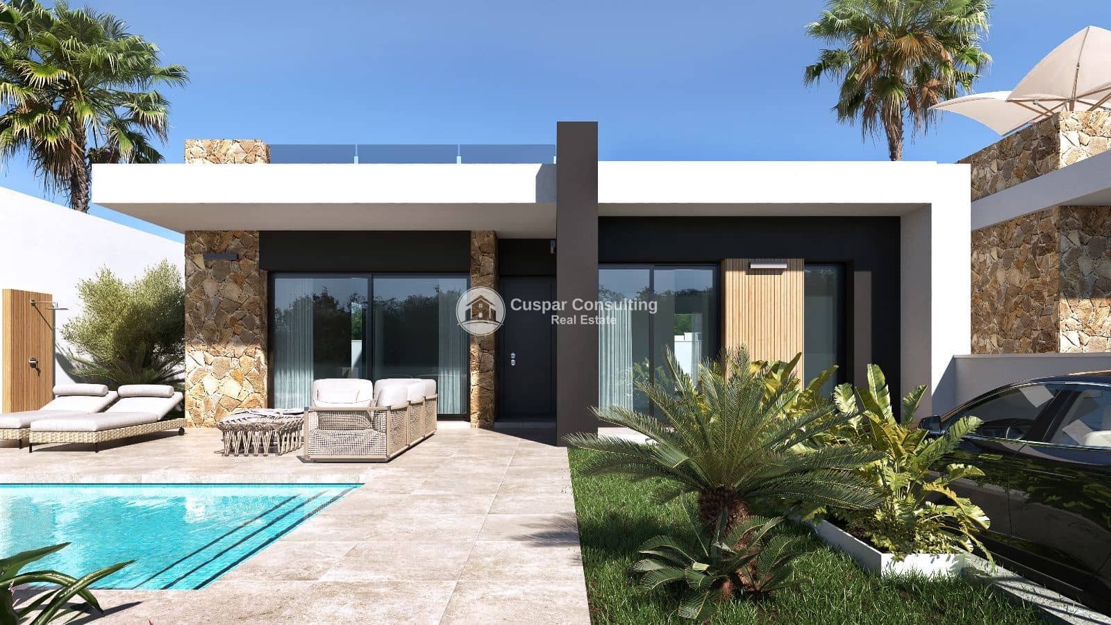 3 soverom Villa til salgs i Ciudad Quesada med svømmebasseng garasje - € 496 000 (Ref: 8728323)