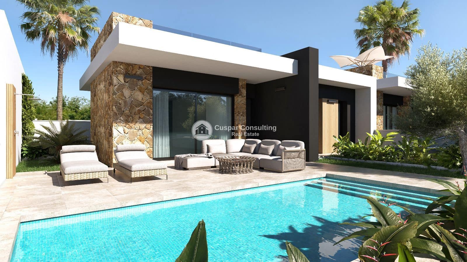 3 soverom Villa til salgs i Ciudad Quesada med svømmebasseng garasje - € 496 000 (Ref: 8728323)