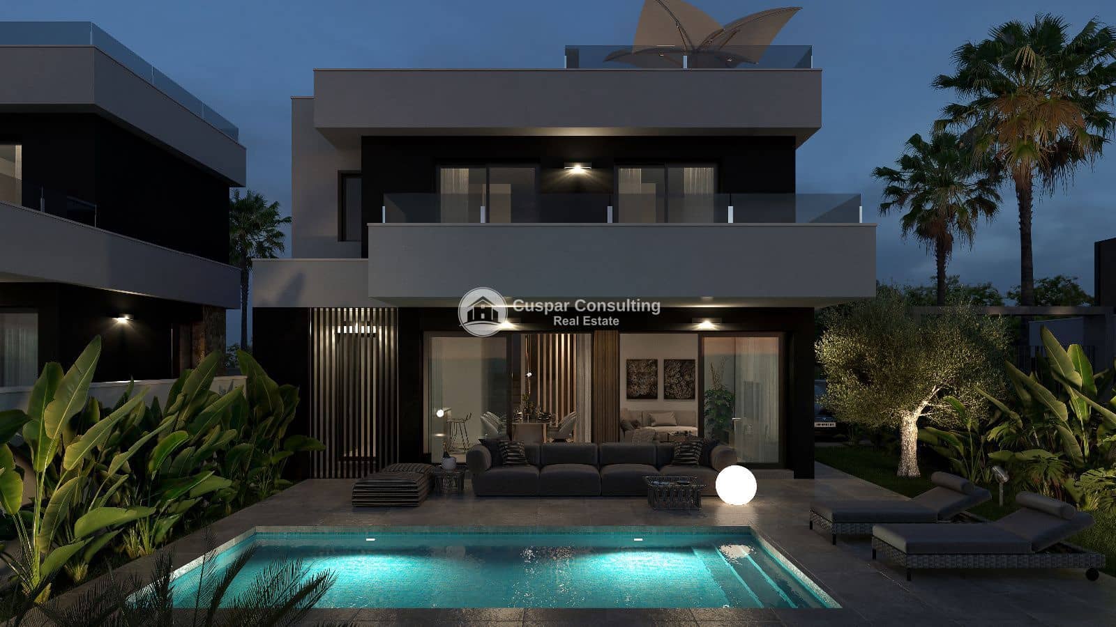 3 bedroom Villa for sale in Ciudad Quesada with pool garage - € 570,000 (Ref: 8728613)