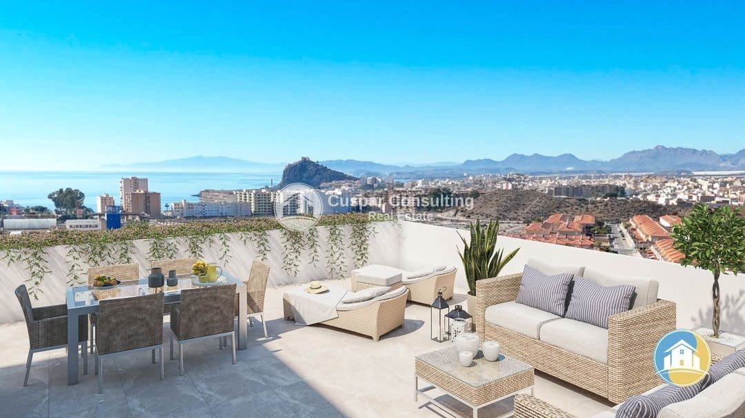 3 bedroom Penthouse for sale in Aguilas with pool garage - € 288,000 (Ref: 8734902)