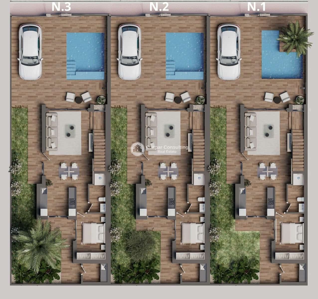 3 quarto Moradia para venda em San Pedro del Pinatar com piscina garagem - 479 900 € (Ref: 8737034)