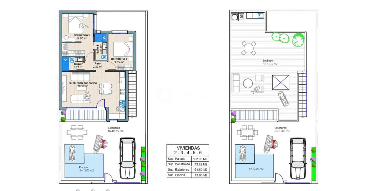 3 chambre Villa/Maison à vendre à Torre-Pacheco avec piscine garage - 319 900 € (Ref: 8738357)