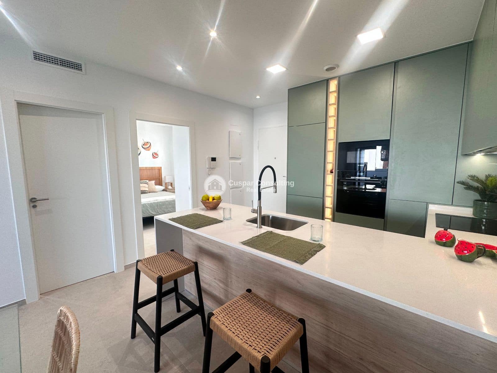 2 soveværelse Lejlighed til salg i Los Alcazares med swimmingpool garage - € 259.000 (Ref: 8751788)