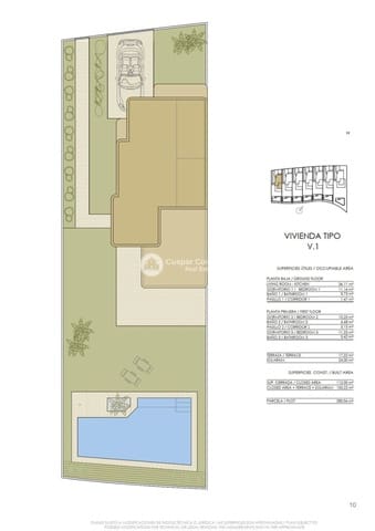 3 soverom Villa til salgs i Mil Palmeras, Pilar de la Horadada med svømmebasseng garasje - € 539 900 (Ref: 8810935)