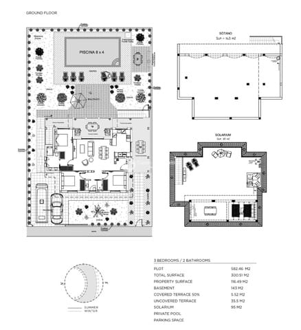 3 quarto Moradia para venda em Ciudad Quesada, Rojales com piscina garagem - 773 560 € (Ref: 8811866)