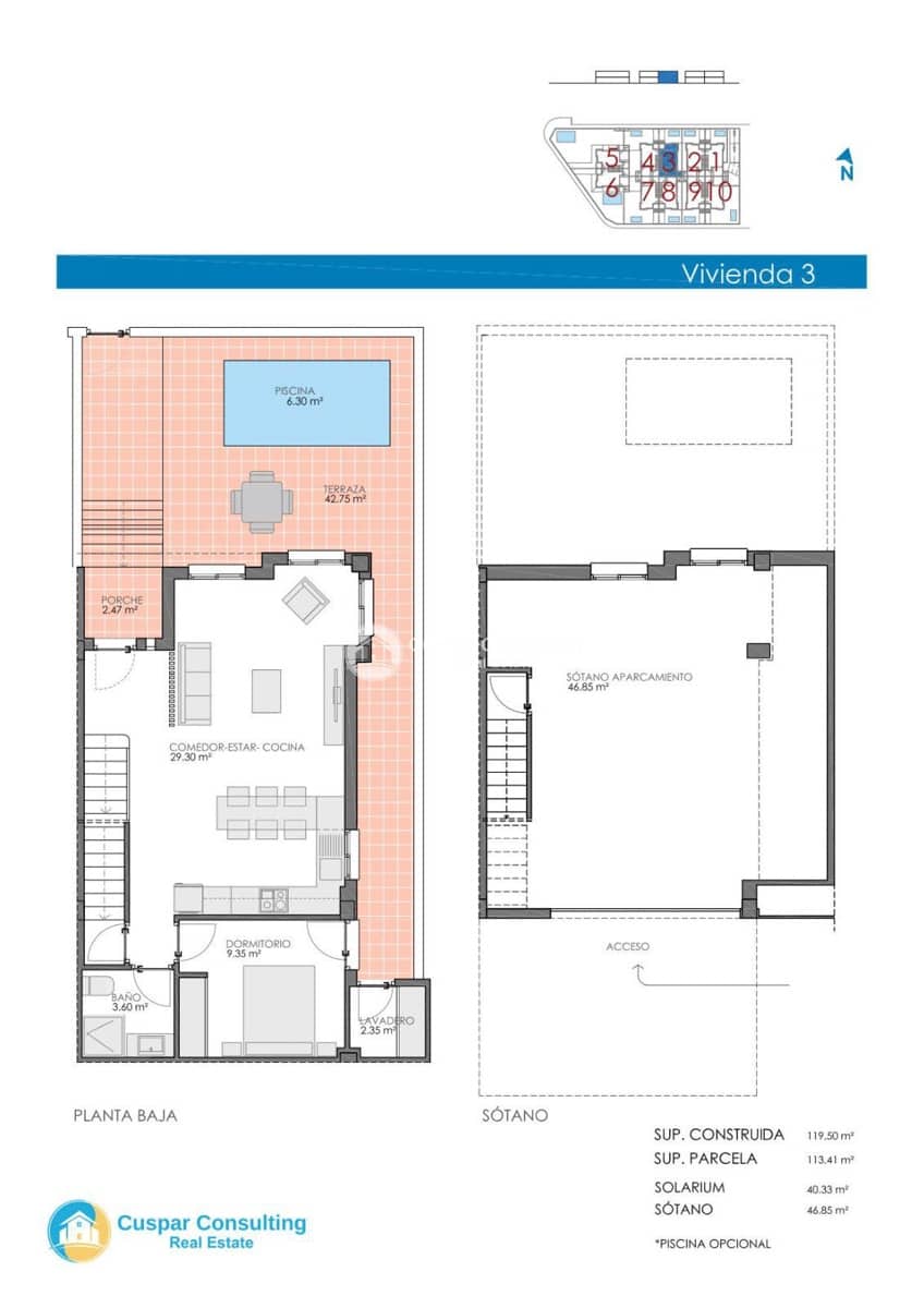 4 slaapkamer Huis te koop in Bigastro met zwembad garage - € 249.900 (Ref: 8844077)