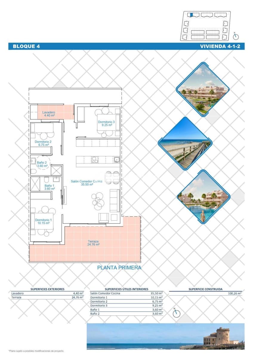 3 Zimmer Haus zu verkaufen in Pilar de la Horadada mit Pool Garage - 299.900 € (Ref: 8844080)