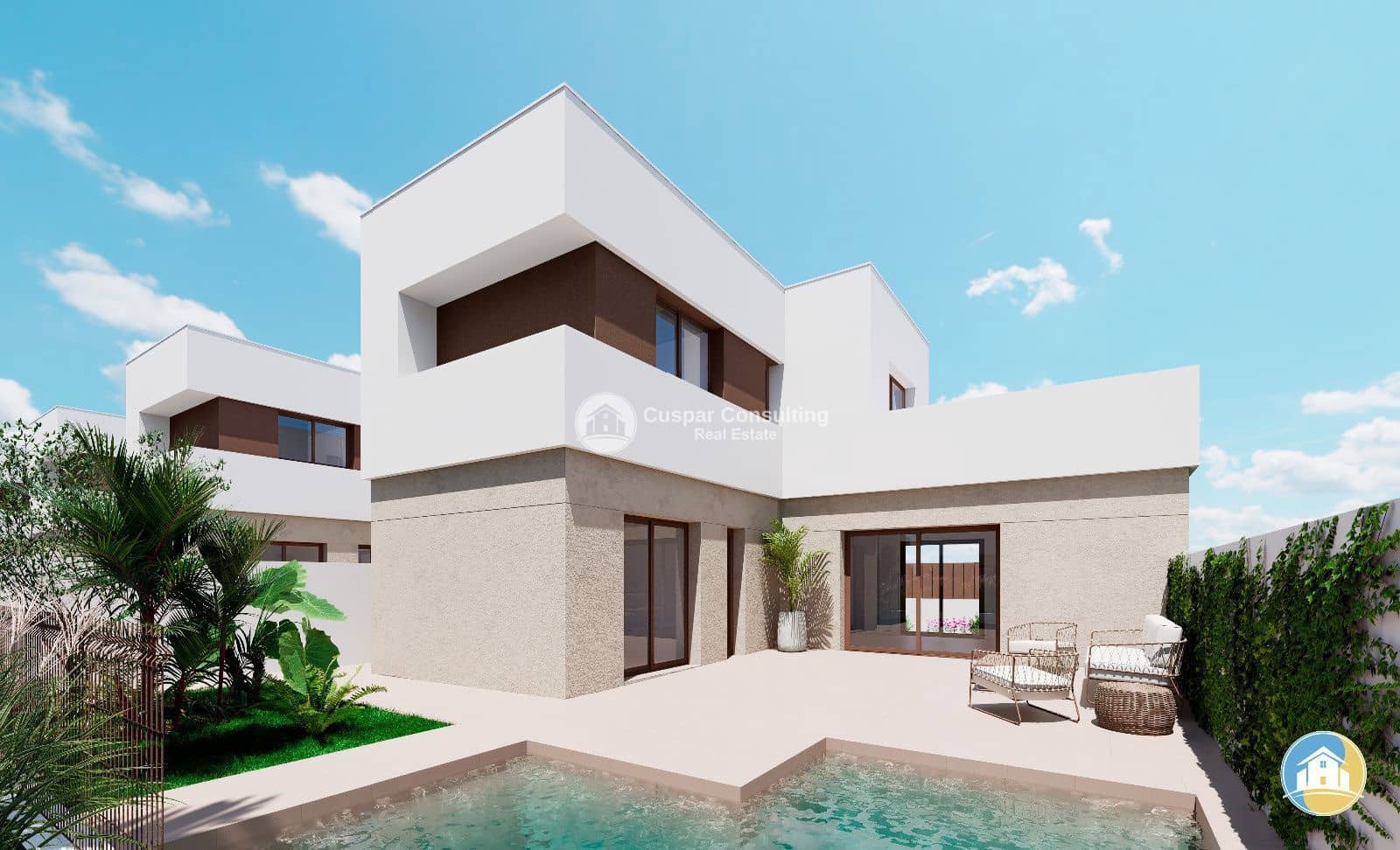 3 quarto Moradia para venda em Los Alcazares com piscina garagem - 419 000 € (Ref: 8855433)