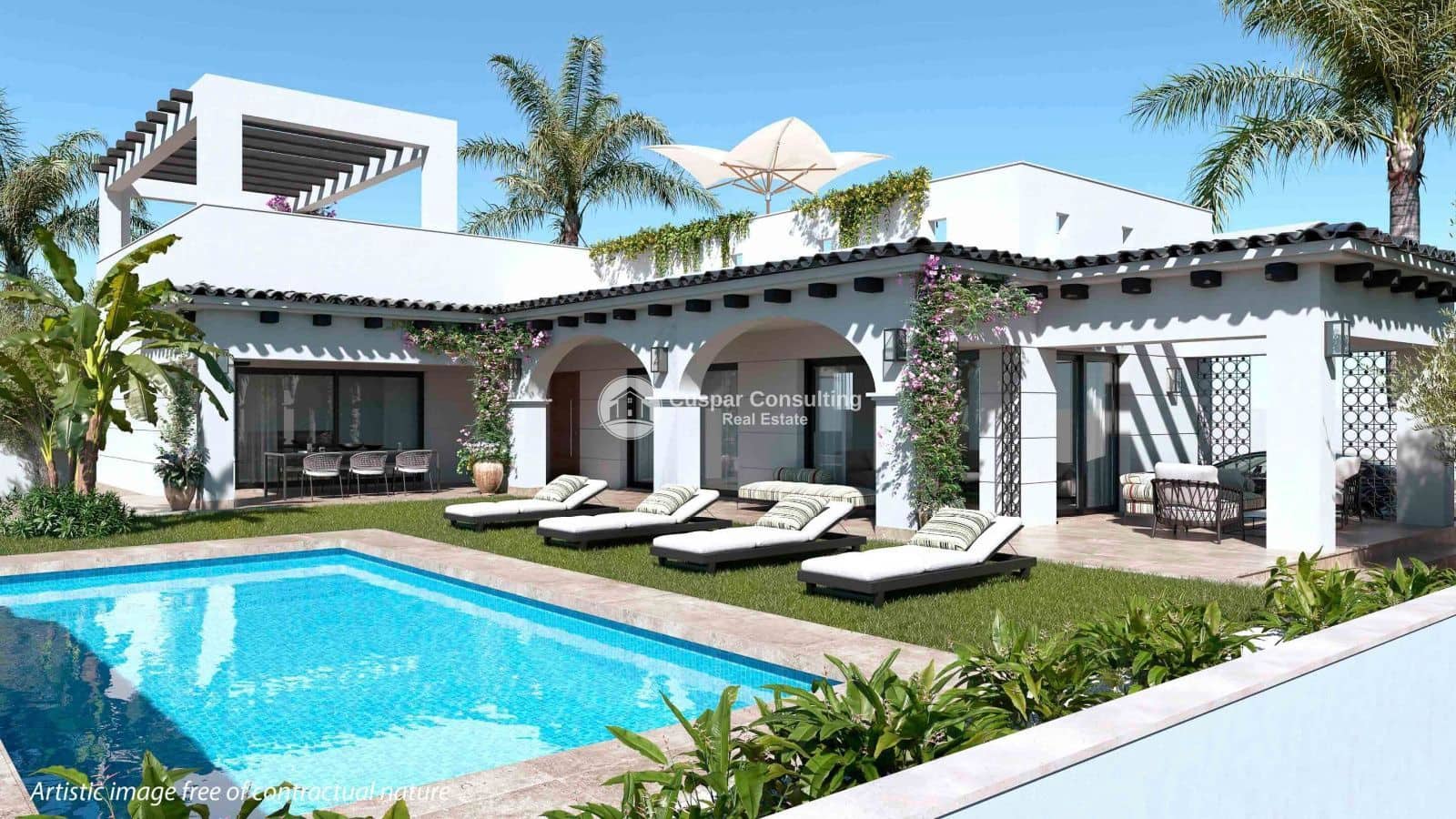 3 slaapkamer Villa te koop in Ciudad Quesada met zwembad garage - € 765.000 (Ref: 8878280)