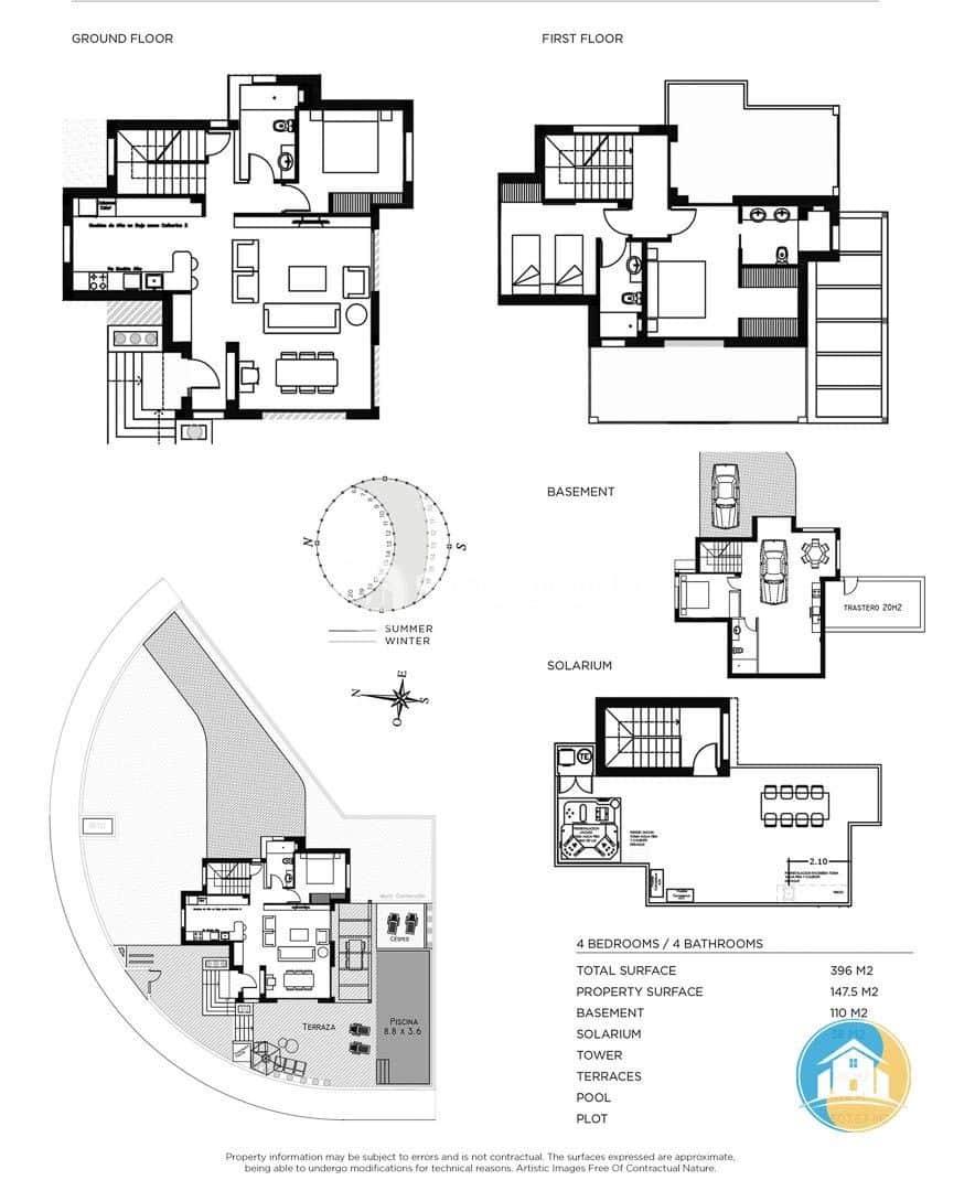 4 camera da letto Villa in vendita in Ciudad Quesada con piscina garage - 975.693 € (Rif: 8887065)