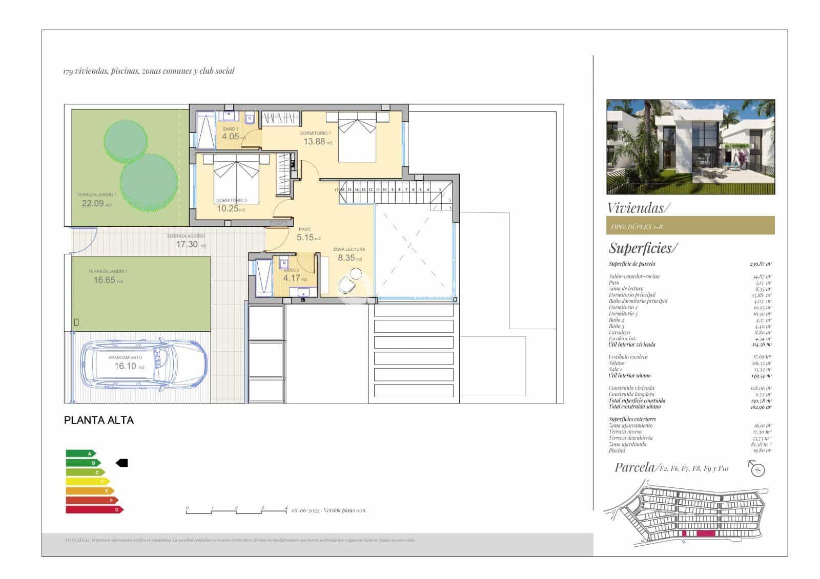 3 soveværelse Lejlighed til salg i Polop med swimmingpool garage - € 625.000 (Ref: 8892042)
