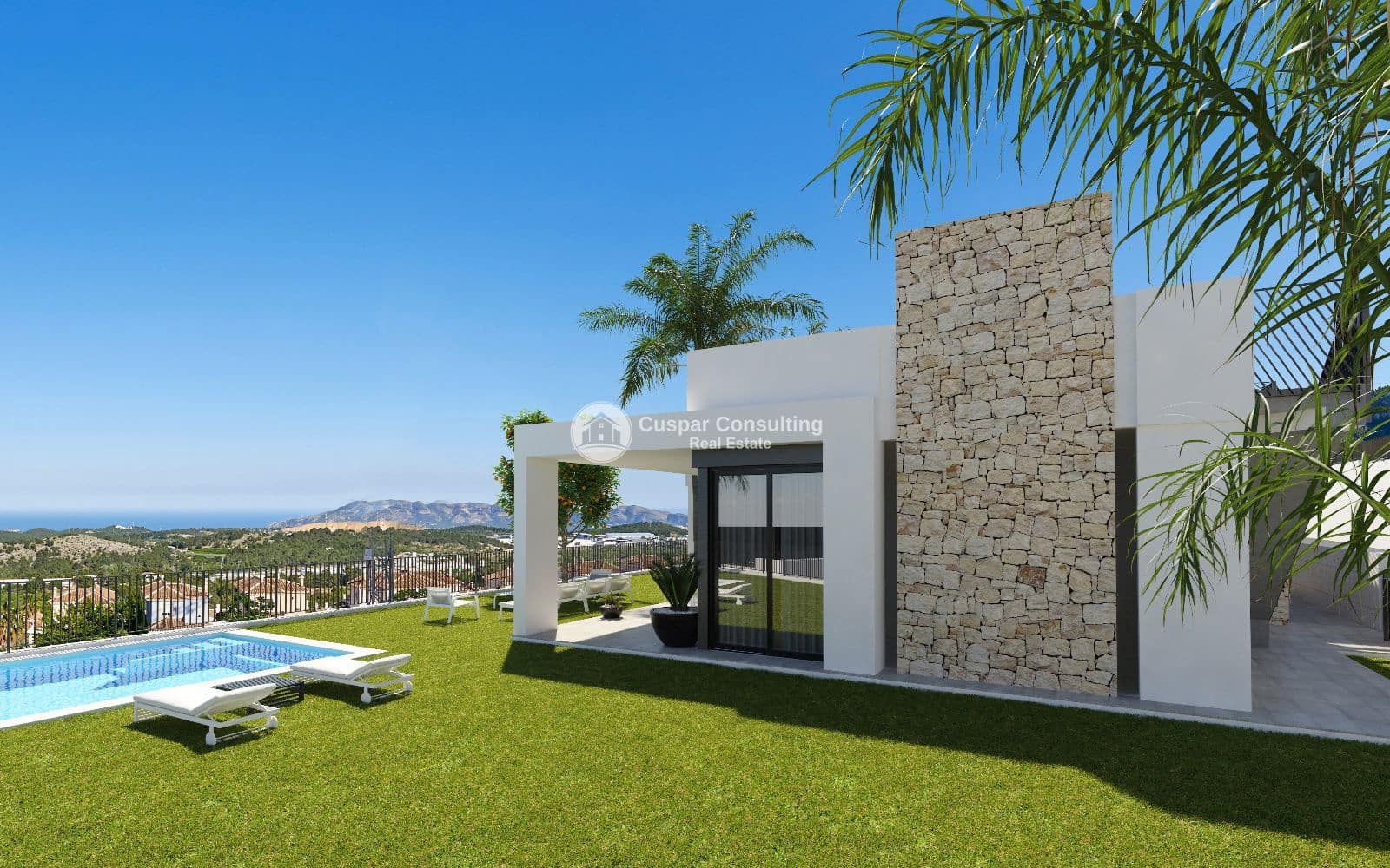 3 soveværelse Lejlighed til salg i Polop med swimmingpool garage - € 625.000 (Ref: 8892042)