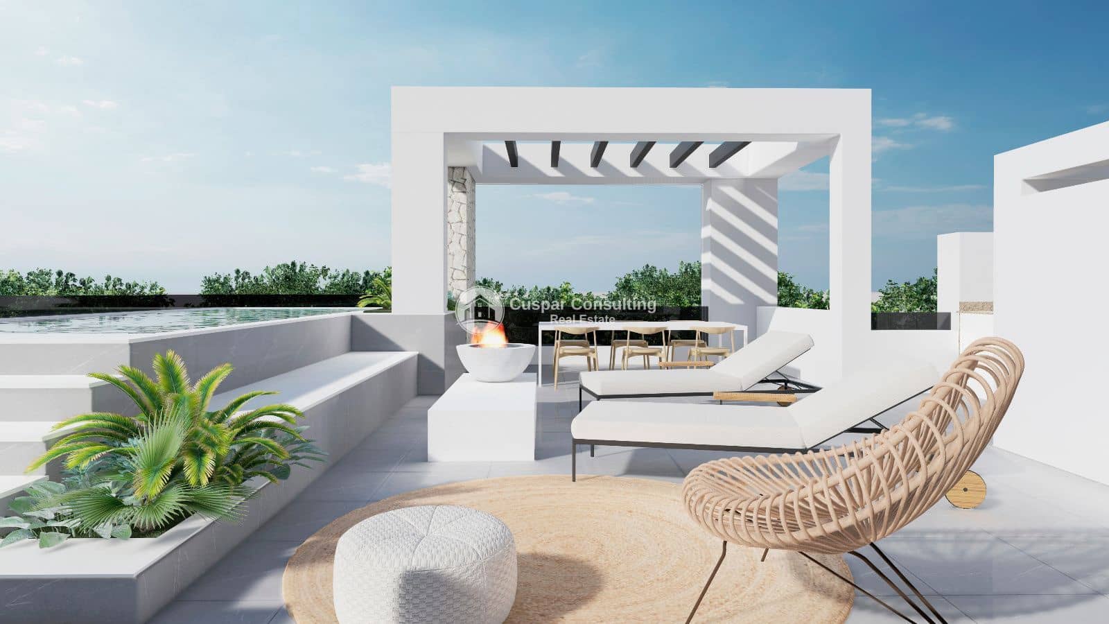 3 soveværelse Villa til salg i Los Alcazares med swimmingpool garage - € 615.000 (Ref: 8894007)