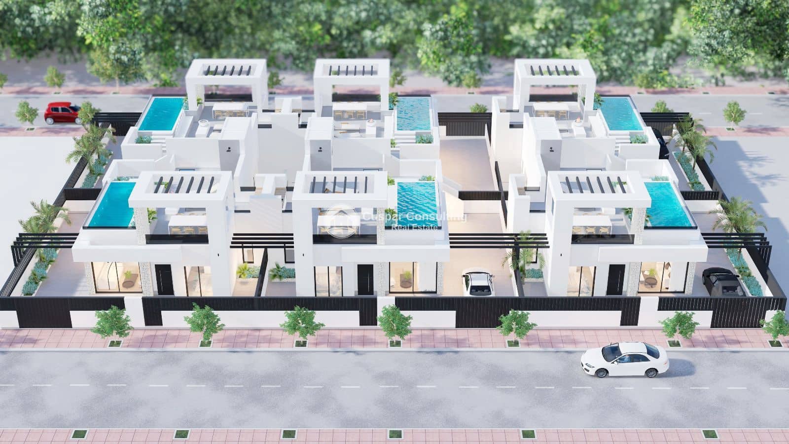 3 soveværelse Villa til salg i Los Alcazares med swimmingpool garage - € 615.000 (Ref: 8894007)