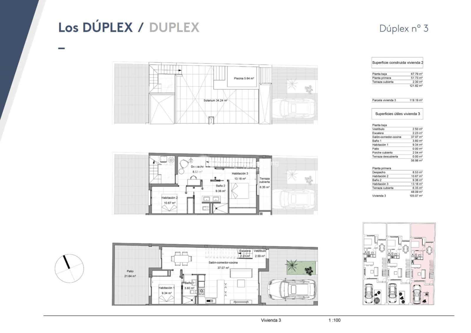 3 camera da letto Appartamento in vendita in Torre de la Horadada con piscina garage - 519.000 € (Rif: 8934732)
