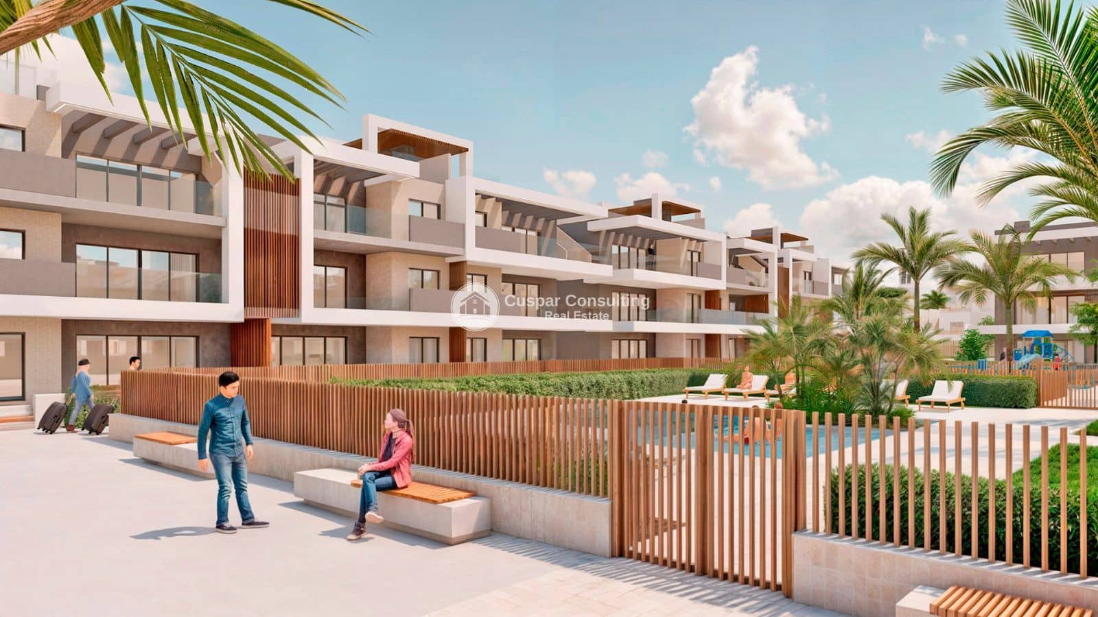 3 bedroom Flat for sale in Torre de la Horadada with pool garage - € 409,900 (Ref: 8934734)