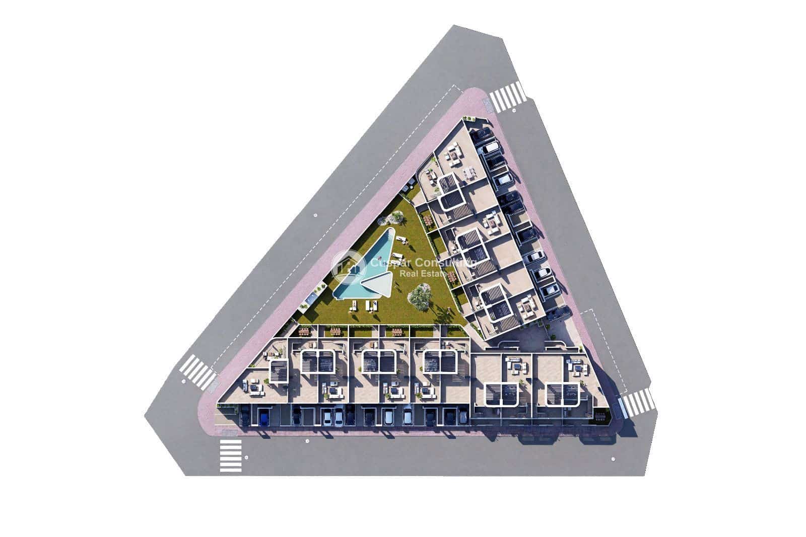 2 soveværelse Lejlighed til salg i San Fulgencio med swimmingpool garage - € 224.900 (Ref: 8937876)