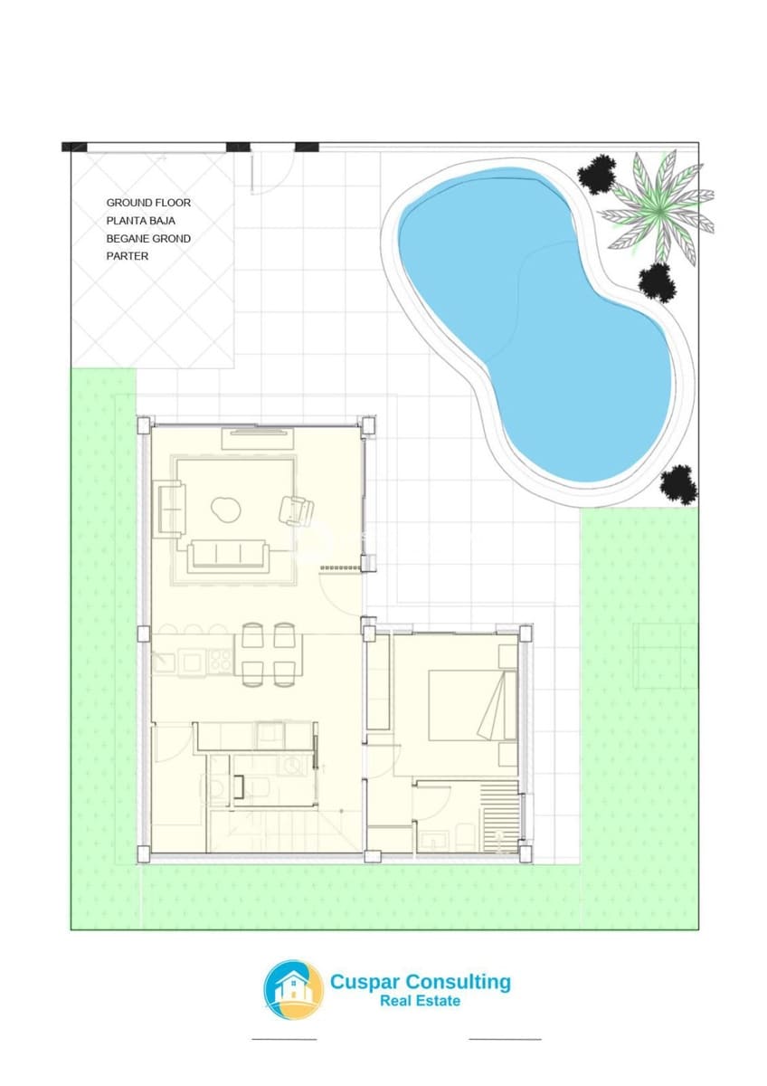 3 bedroom Villa for sale in Roldan with pool garage - € 395,950 (Ref: 8953193)