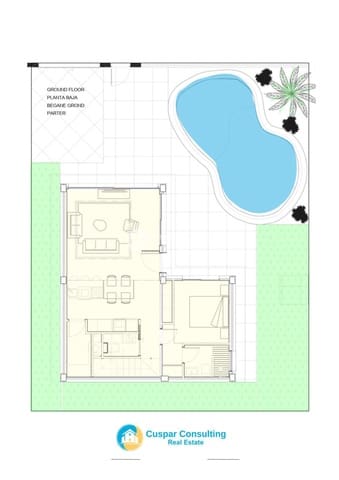 3 camera da letto Villa in vendita in Roldan, Torre-Pacheco con piscina garage - 395.950 € (Rif: 8953193)