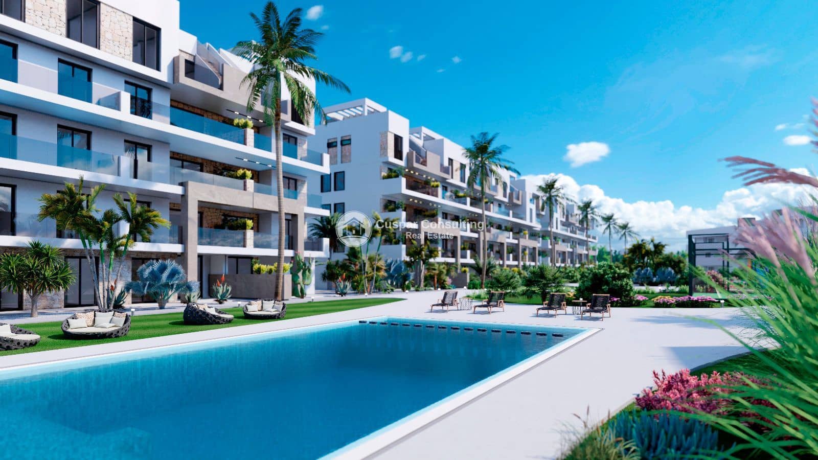 2 sovrum Lägenhet till salu i Guardamar del Segura med pool garage - 264 000 € (Ref: 8979682)