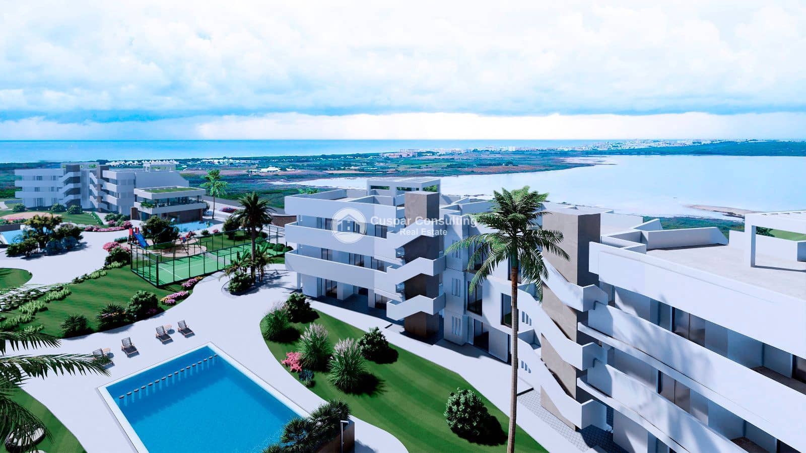 2 sovrum Lägenhet till salu i Guardamar del Segura med pool garage - 264 000 € (Ref: 8979682)