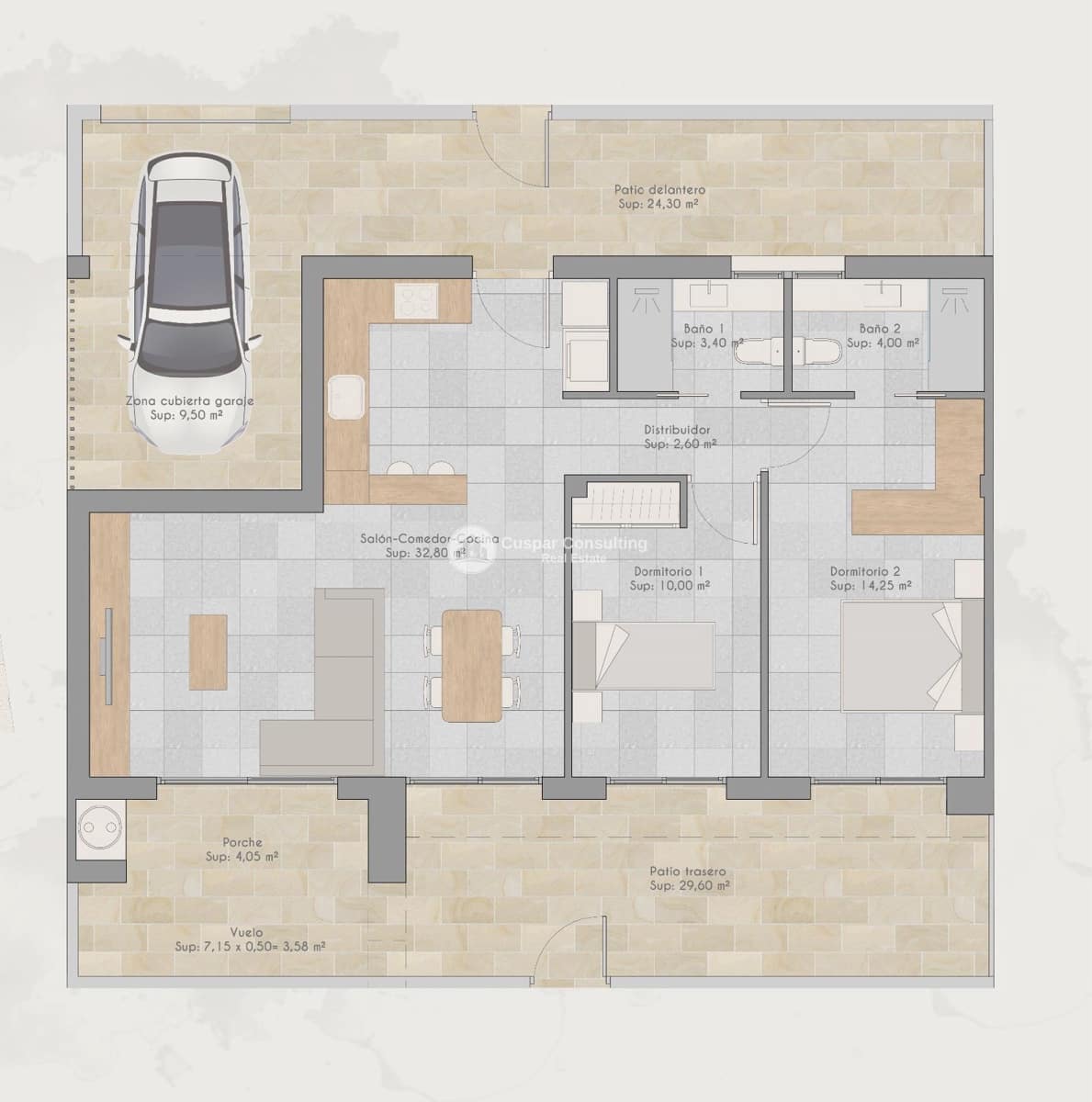 3 quarto Apartamento para venda em Torre-Pacheco com piscina garagem - 210 000 € (Ref: 8981121)