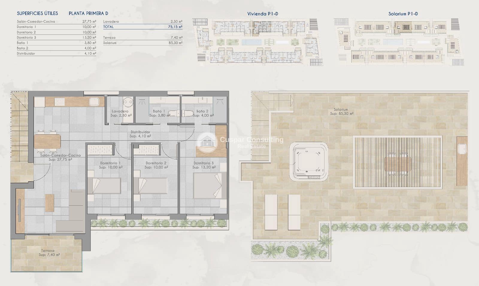3 quarto Apartamento para venda em Torre-Pacheco com piscina garagem - 210 000 € (Ref: 8981121)