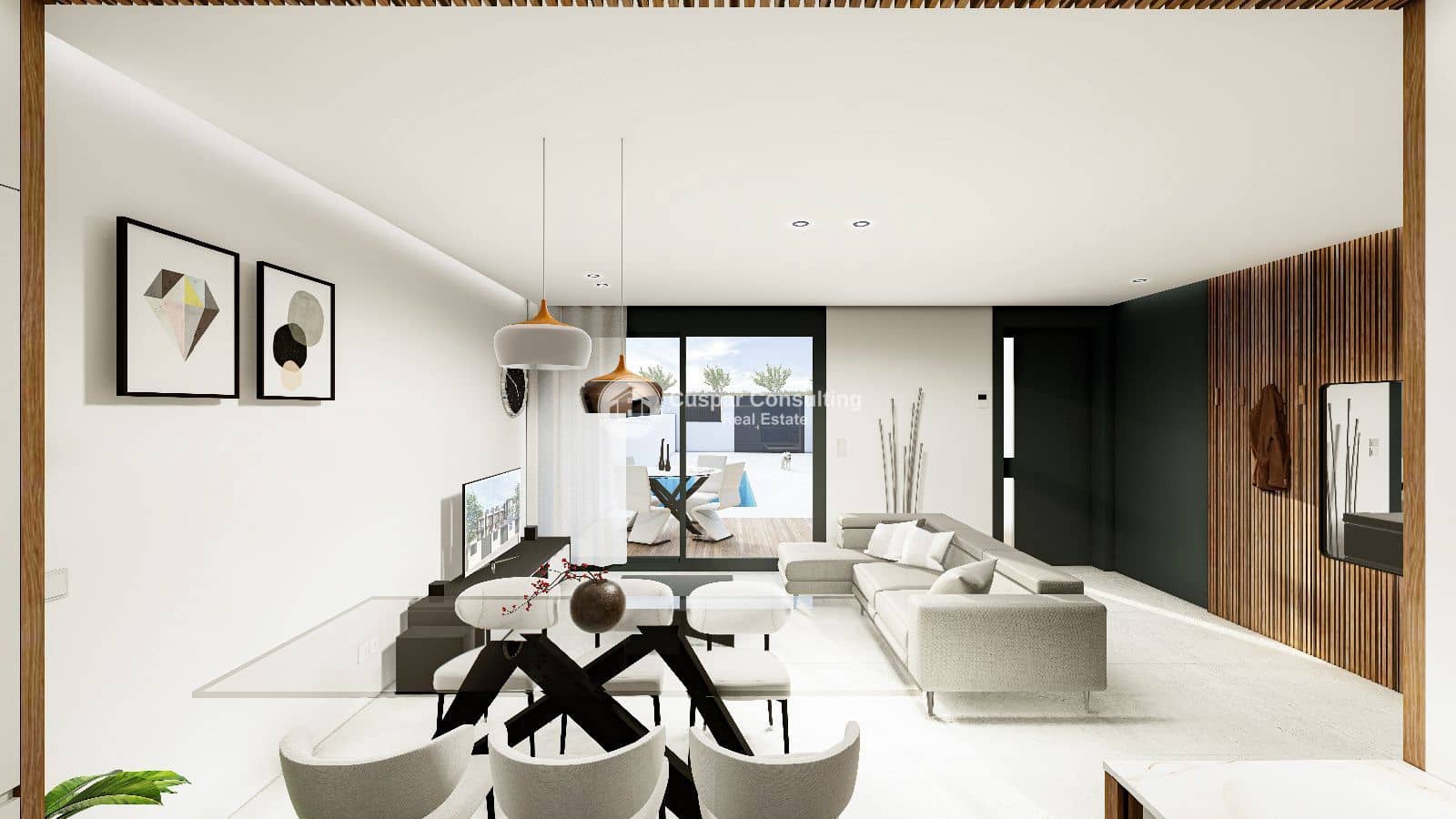 3 bedroom Townhouse for sale in Pilar de la Horadada with pool garage - € 385,000 (Ref: 9015498)