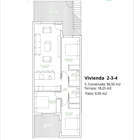 1 camera da letto Appartamento in vendita in San Pedro del Pinatar ciudad, San Pedro del Pinatar con piscina garage - 179.000 € (Rif: 9016722)