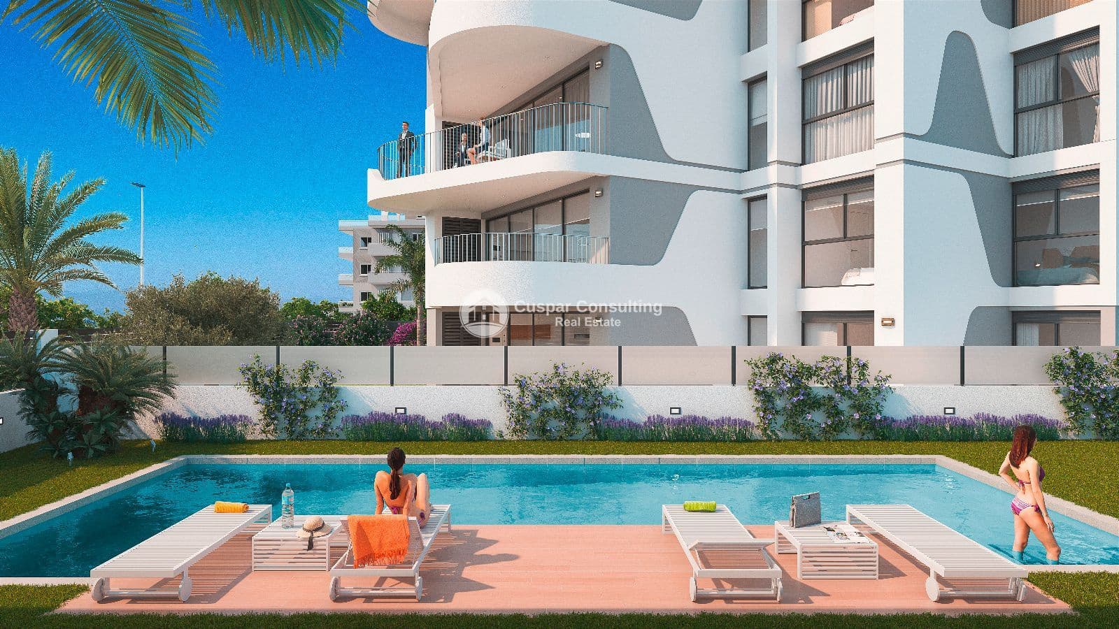 3 soveværelse Lejlighed til salg i Guardamar del Segura med swimmingpool garage - € 315.000 (Ref: 9025705)