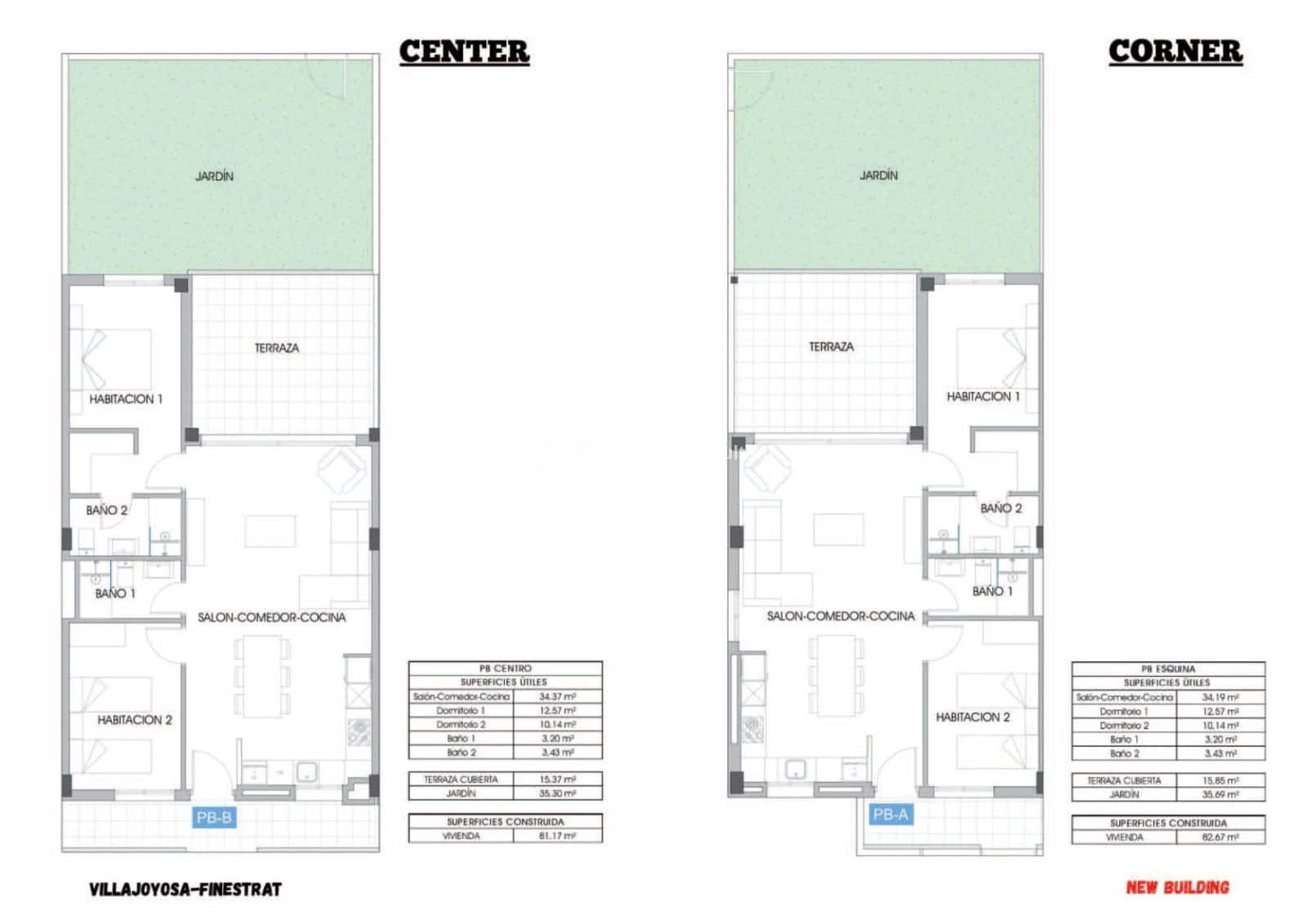 2 camera da letto Appartamento in vendita in La Villajoyosa / Vila Joiosa con piscina garage - 349.000 € (Rif: 9028517)