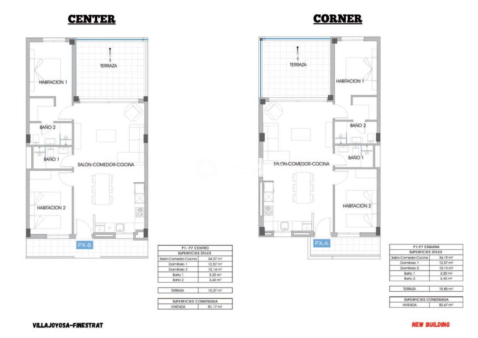 2 quarto Penthouse para venda em La Villajoyosa / Vila Joiosa com piscina garagem - 550 000 € (Ref: 9030493)