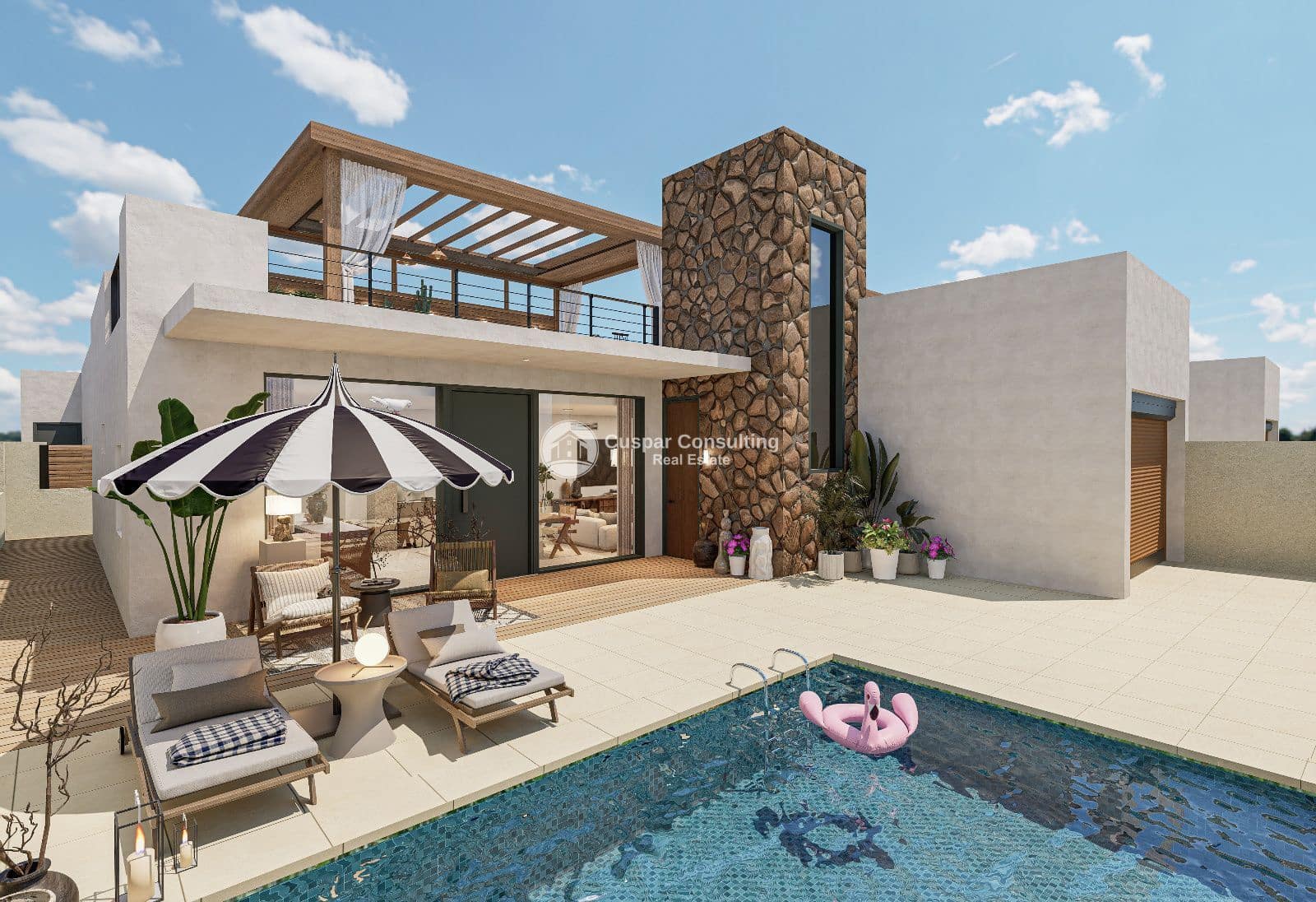 2 quarto Moradia para venda em La Pinilla com piscina garagem - 186 300 € (Ref: 9068380)