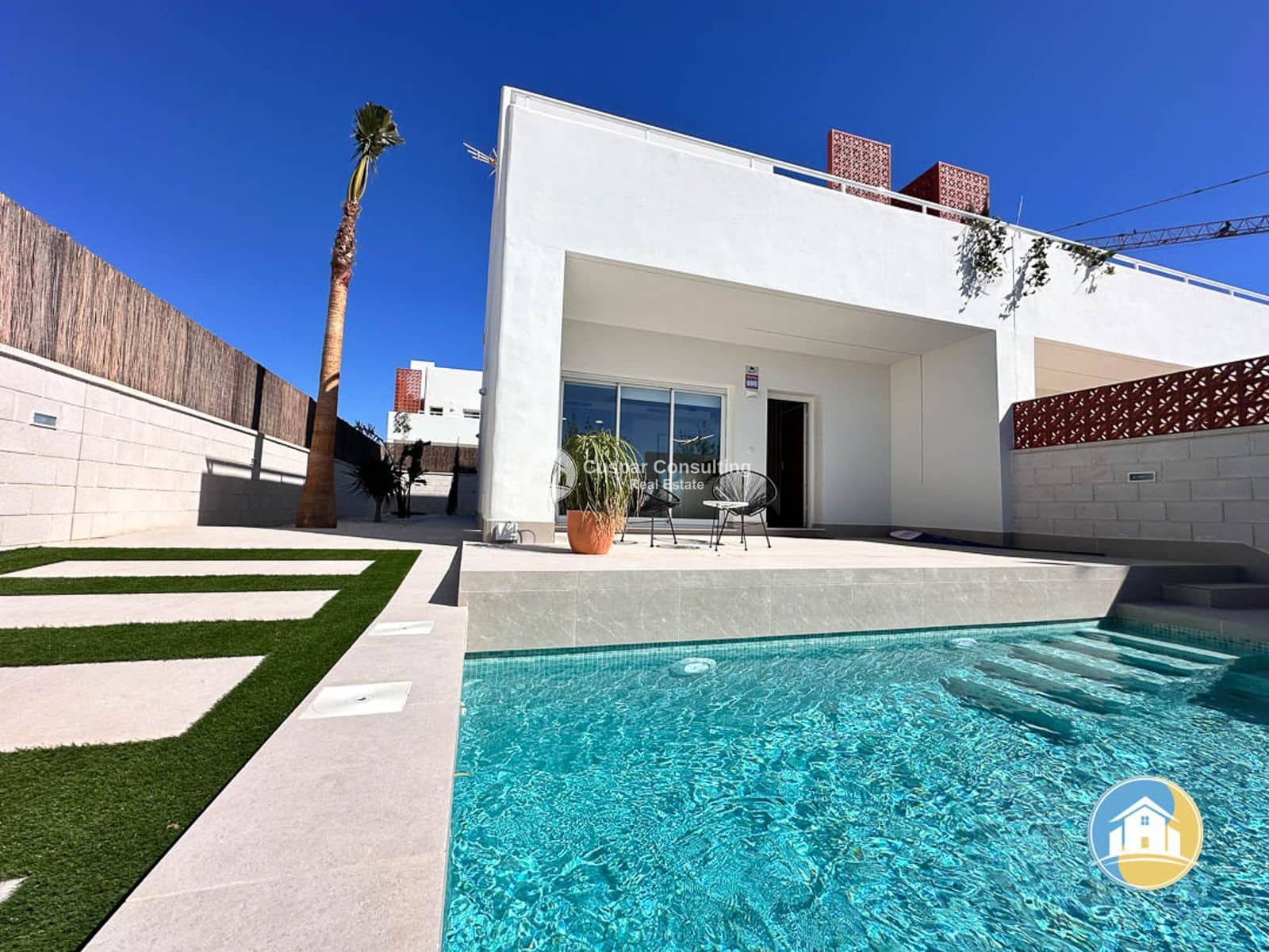 3 bedroom Villa for sale in Pilar de la Horadada with pool garage - € 439,000 (Ref: 9076054)