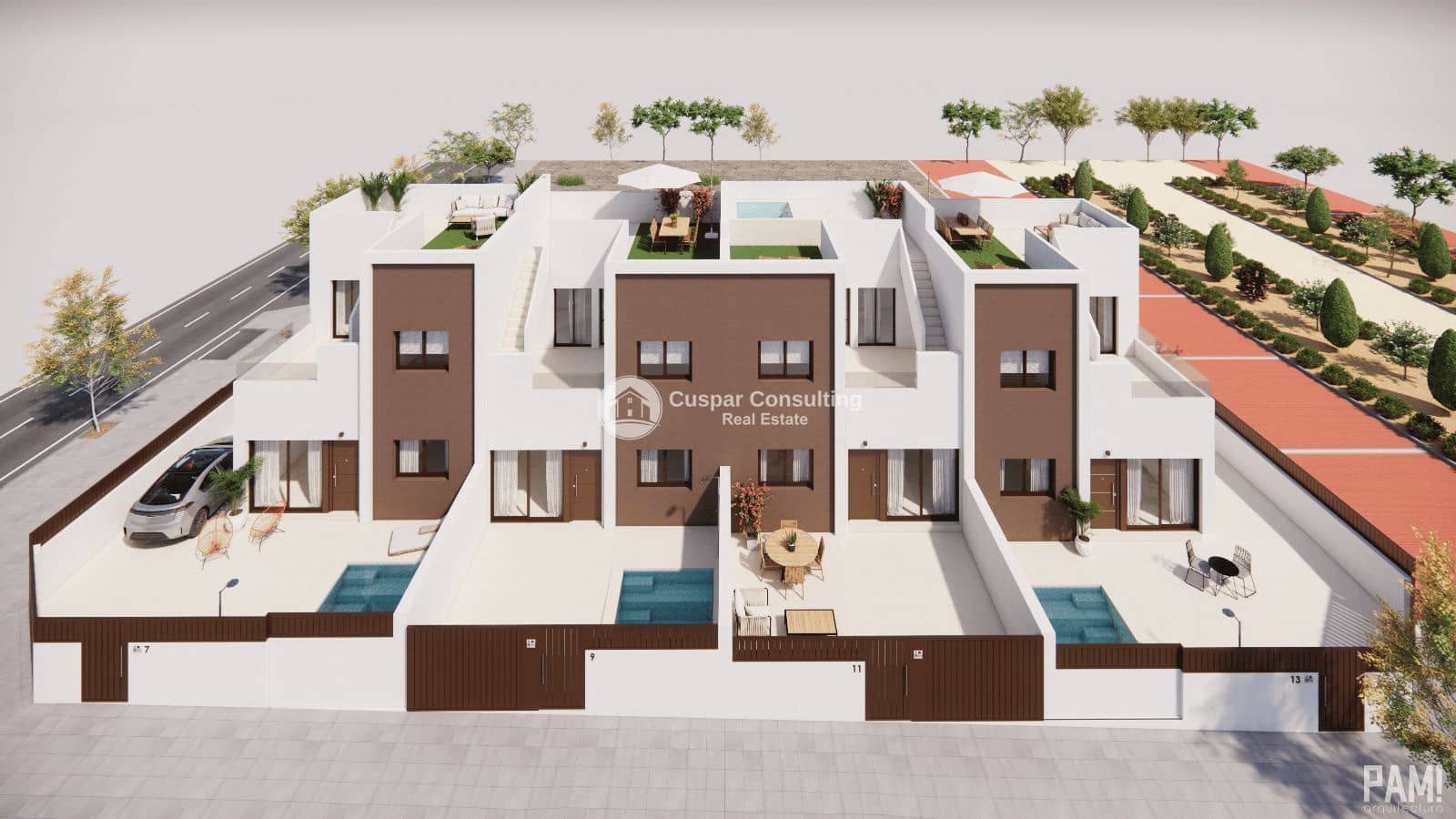 3 sovrum Hus till salu i Pilar de la Horadada med pool garage - 285 000 € (Ref: 9076098)