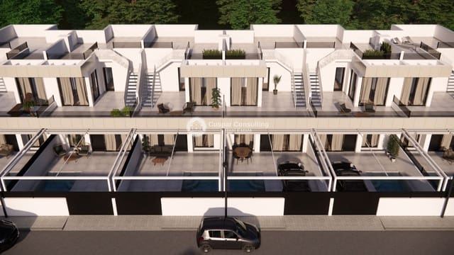 3 quarto Casa em Banda para venda em Ciudad Quesada, Rojales com piscina garagem - 355 000 € (Ref: 9081245)