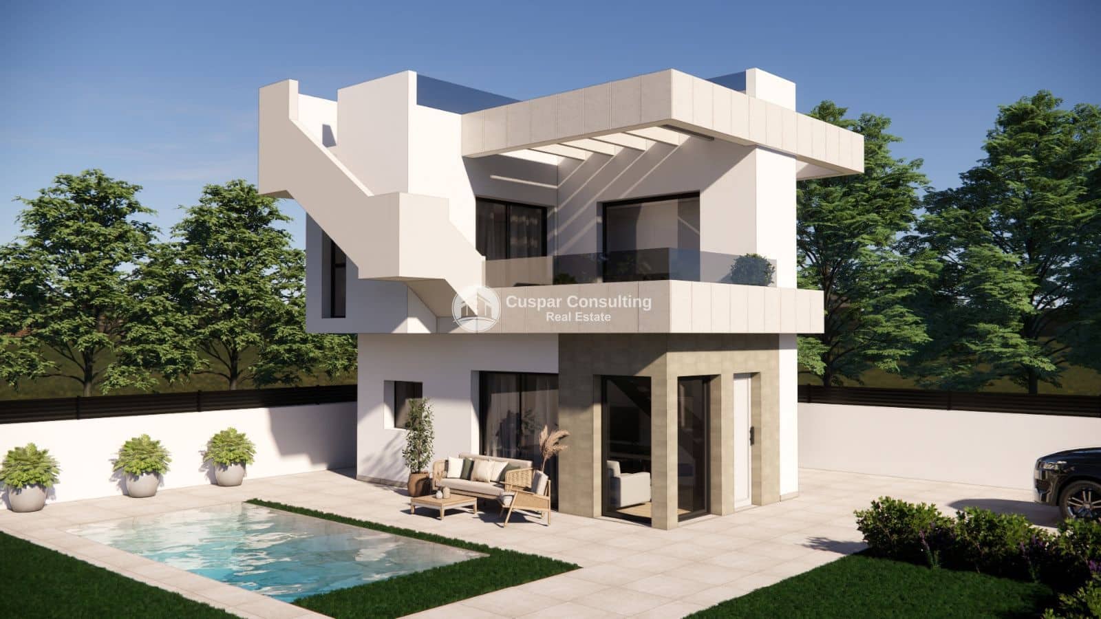 3 bedroom Villa for sale in Los Montesinos with pool garage - € 320,000 (Ref: 9081306)