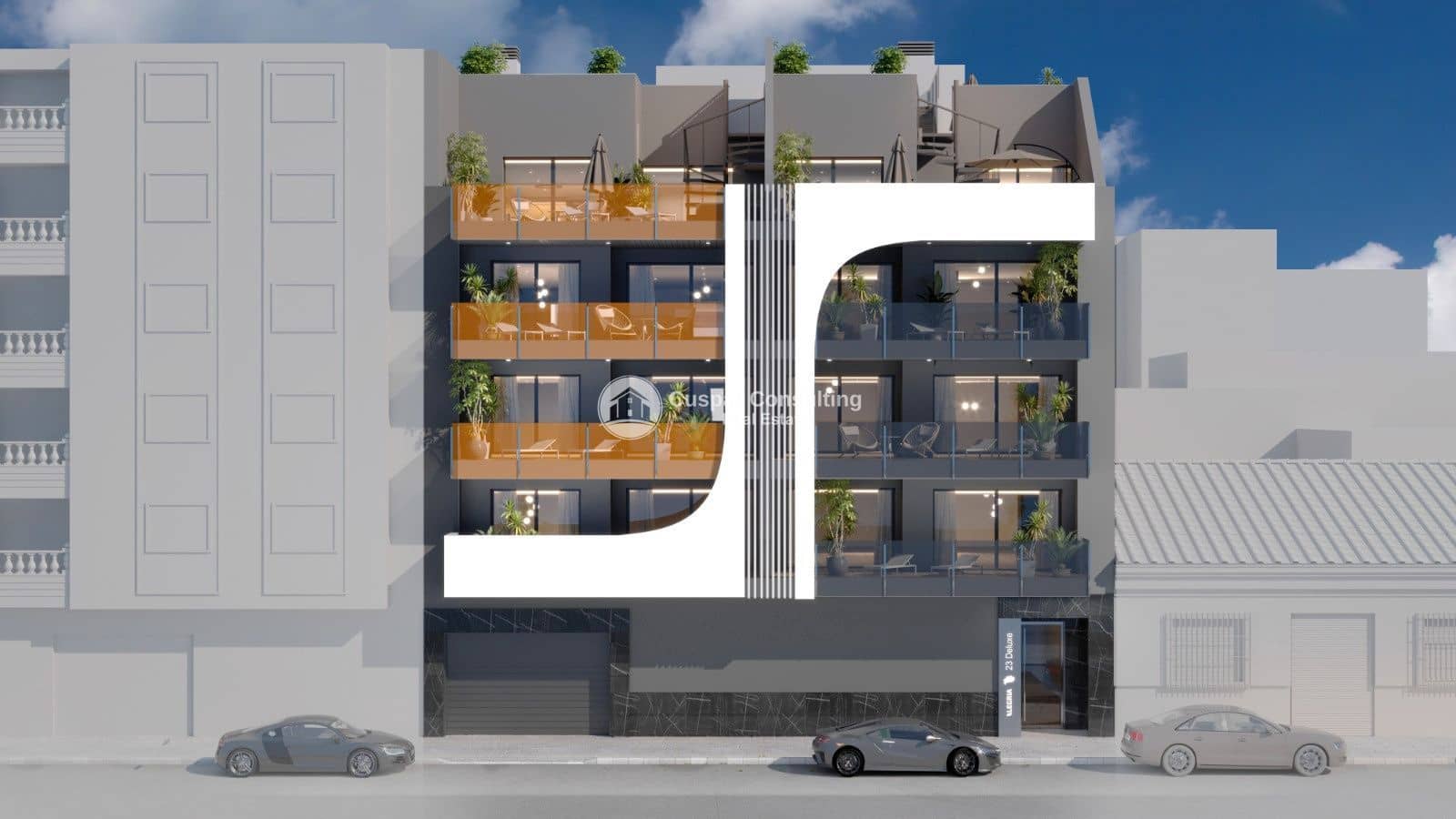 3 sovrum Takvåning till salu i Torrevieja med pool - 599 000 € (Ref: 9109417)