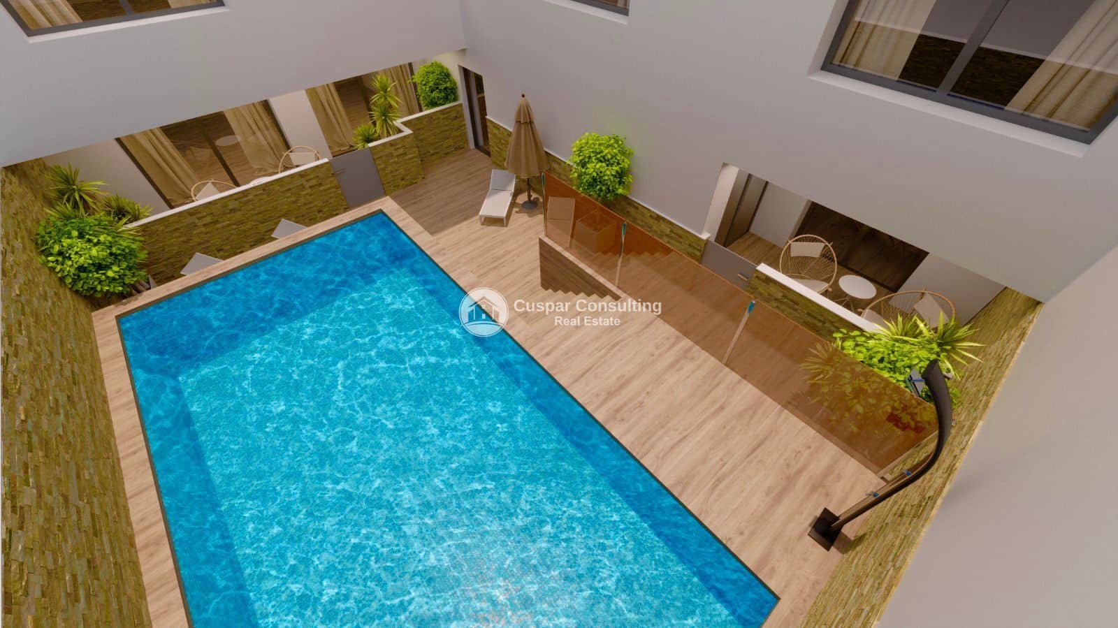 3 sovrum Takvåning till salu i Torrevieja med pool - 599 000 € (Ref: 9109417)