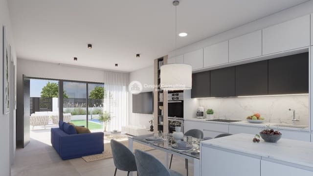 3 chambre Villa/Maison à vendre à Los Narejos, Los Alcázares avec piscine garage - 659 000 € (Ref: 9131438)